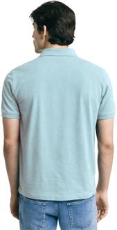 Gant | Heren piqué poloshirt Lichtblauw - S