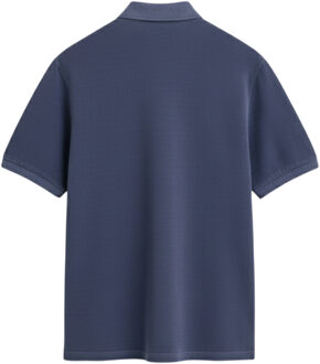 Gant Heren Piqué Sun Faded Poloshirt (Marine) - maat L Navy
