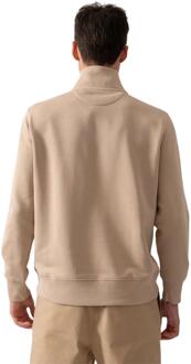 Gant | Heren Shield Half Zip Sweatshirt Zand - 2XL
