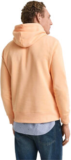 Gant Heren Shield Regular Hoodie (Oranje) - maat