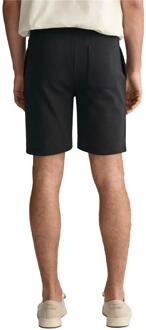 Gant | Heren Shield Sweat Shorts - maat Zwart