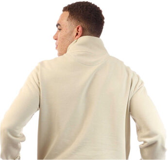 Gant Heren Shield Sweatshirt met halve rits (Beige) - maat 2XL