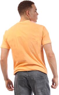 Gant Heren Sun Faded T-shirt (Oranje) - maat L
