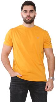 Gant Heren T-shirts Goud