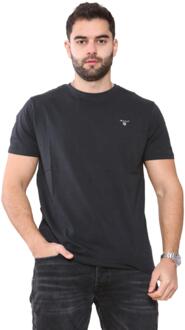 Gant Heren T-shirts Zwart - L
