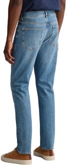 Gant Heren The Hayes Slim Jeans (Blauw) - 40 Lang