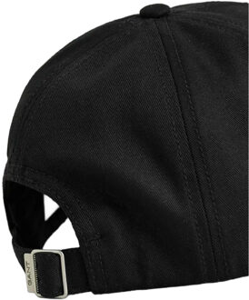 Gant Heren Twill Katoenen Pet (Zwart)