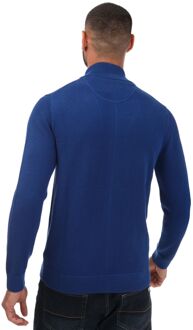 Gant Herenvest Gant Katoen Piqué met rits in Blauw