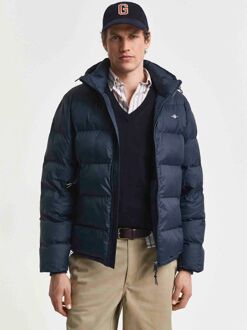 Gant Jas Active Cloud Navy Donkerblauw - XL