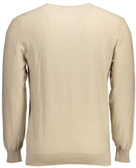 Gant Lange Mouw Crew Neck Gebreide Trui - maat Huidkleurig