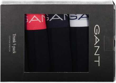 Gant Men's Gant 5 Pack Trunks in Blue Blauw