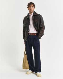 Gant Men's Gant Regular-Fit Classic Short Sleeves Oxford Shirt in Pink Roze