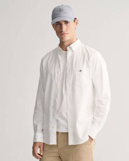 Gant Overhemd korte mouw 3240106 Wit - XXXL