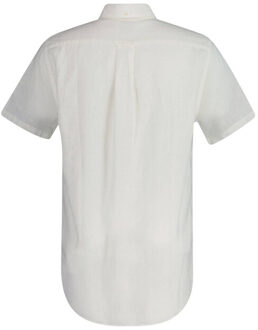 Gant Overhemd korte mouw 3250083 Wit - XL