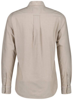 Gant Overhemd lange mouw 3000200 cl. oxfor Beige - XL