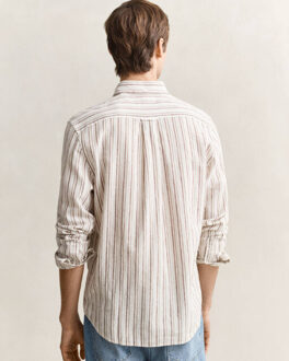 Gant Overhemd lange mouw 3260081 Beige - XXL