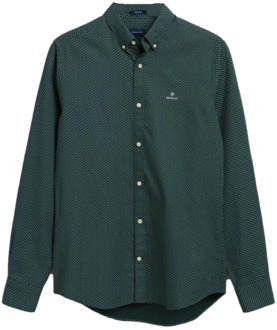 Gant Overhemd met reguliere pasvorm Gant , Green , Heren - Xl,S