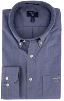 Gant Oxford long-sleeved shirt Blauw - 2XL,XL,L,M,S,3XL