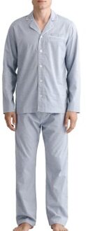 Gant Oxford Pajama Set With Shirt Blauw - Small,Medium,Large