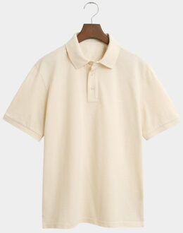 Gant Polo korte mouw sunfaded ss polo 2014057/164 Beige - XXL