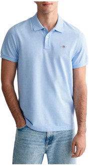 Gant Polo Shirts Gant , Blue , Heren - 2Xl,L,M