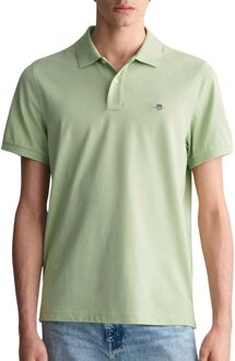 Gant Polo Shirts Gant , Green , Heren - 2Xl,Xl,L,M,3Xl