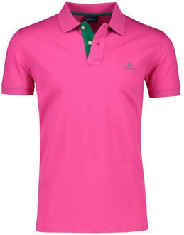 Gant Polo Shirts Gant , Roze , Heren - L,M,3Xl