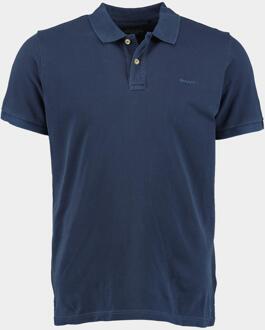 Gant Polo Sunfaded Navy Donkerblauw - L