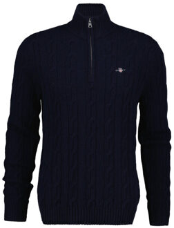 Gant Pullover 8050260 cable hzi Blauw - M