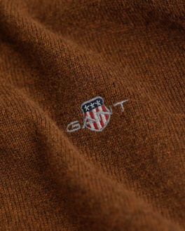 Gant Pullover 87212 superfine l - maat L Bruin
