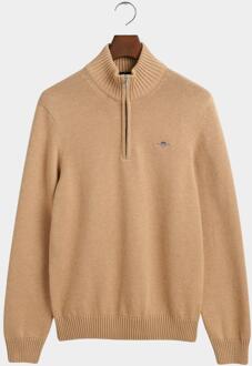Gant Pullover casual cotton halfzip 8030170/296 Beige - L