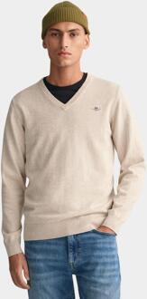 Gant Pullover classic cotton v-neck 8030562/291 Beige - M