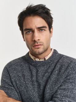 Gant Pullover Wool Blend Antraciet - L,M,XL,XXL