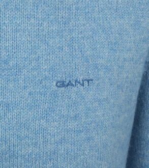 Gant Pullover Wool Blend Lichtblauw - XL