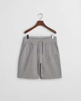 Gant Regular Fit Shield Logo Sweatshorts Melange
