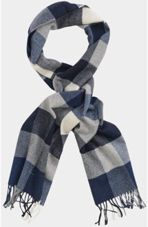 Gant Shawl wool multi checked scarf 9920250/092 Grijs - One size