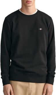 Gant Shield Crew Sweater Heren zwart - XXXL