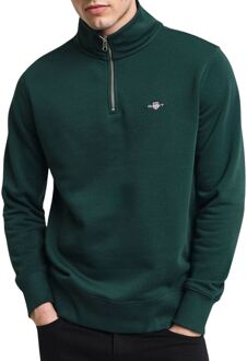 Gant Shield Half Zip Sweater Heren - L