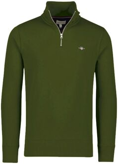 Gant Shield Half Zip Sweater Heren - XL
