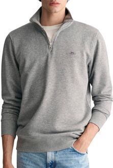 Gant Shield Half Zip Sweater Heren - XXL