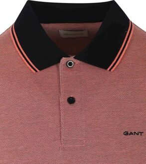 Gant Shield Oxford Piqué Poloshirt Rood - 3XL,L,M,XL,XXL