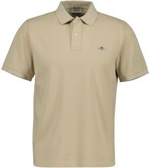 Gant Shield Pique Polo Heren - M