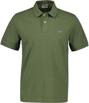 Gant Shield Pique Polo Heren - XL