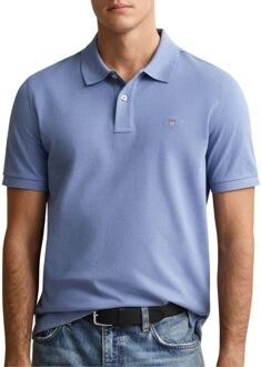 Gant Shield Pique Polo Heren - XXL