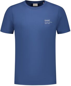 Gant Small Graphic SS Shirt Heren - XXL