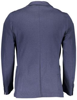 Gant Sportjacket Met Paspelzakken Regular Fit Donkergrijs