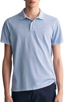 Gant Sunfaded Pique Polo Heren lichtblauw - XL