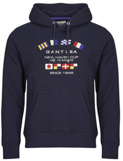 Gant Sweater Gant GRAPHIC SWEAT HOODIE" Marine - S, M, L
