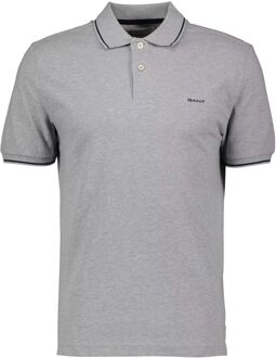 Gant Tipping SS Pique Rugger Polo Heren - XXXL