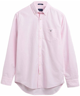 Gant Upgrade je formele garderobe met dit hoogwaardige overhemd Gant , Pink , Heren - 2Xl,Xl,L,M